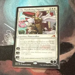 The Wandering Emperor Promo Pack: Kamigawa: Neon Dynasty Regular - Image 1