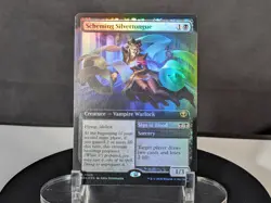 MTG Scheming Silvertongue EXTENDED ART FOIL NM Strixhaven SOS #0329 Rare - Image 1
