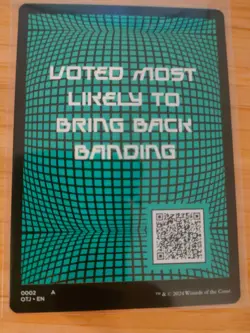 MTG Meteorite Token 0017 Outlaws of Thunder Junction M/NM Free UK P&P - Image 2