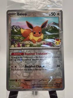 Pokemon TCG - Eevee 074/131 Pokemon Day Stamped Promo Sealed - Image 1