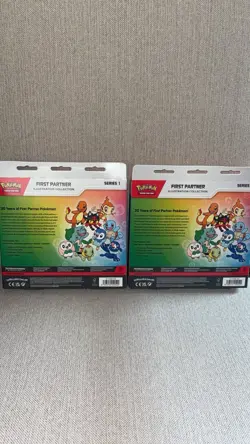 Pokemon TCG First Partner Illustration Collection Series 1 Box New Sealed x2 - Image 2