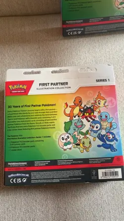 Pokemon TCG First Partner Illustration Collection Series 1 Box New Sealed x2 - Image 4