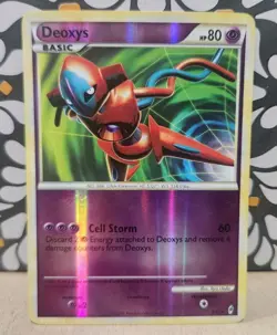 Deoxys Reverse Holo Rare Pokemon TCG Call of Legends 2/95 LP - Image 1