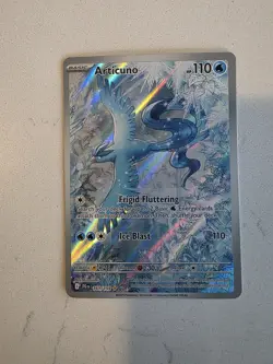 Pokemon Articuno 161/159 Sv09 Journey Together Illustration Rare Alt Art Holo - Image 1