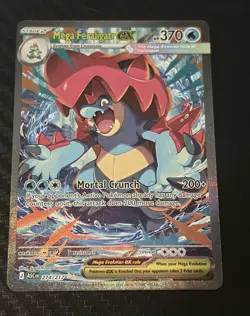Pokemon: Ascended Heroes Mega Feraligatr Ex 274/217 Full Art Secret NM/Mint - Image 1