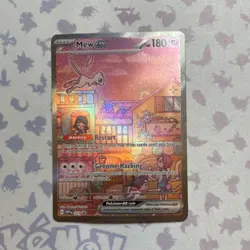 Pokemon TCG Mew ex Full Art Holo Promo Scarlet & Violet 053 180 HP - Image 1