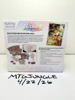 Pokemon Prismatic Evolutions ETB Elite Trainer Box Brand New Factory Sealed 1x A - Image 3