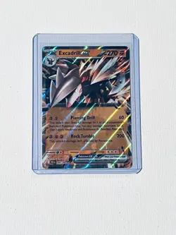 Excadrill ex #46 Double Rare Holo Pokemon Sv11B: Black Bolt Card - Image 1