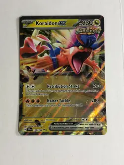 Pokemon TCG Temporal Forces Koraidon EX 120/162 Near Mint - Image 1
