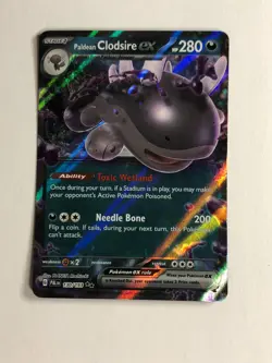 Pokemon TCG Paldea Evolved Clodsire EX 130/193 Near Mint - Image 1