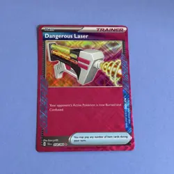 Pokemon TCG - Dangerous Laser 58/64 - Shrouded Fable - ACE Spec Holo - Image 1
