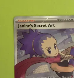 Pokemon Shrouded Fable Janine's Secret Art 088/064 Full Art Ultra Rare NM - Image 4