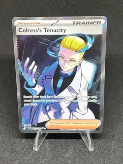 Colress's Tenacity 087/064 Pokemon TCG Shrouded Fable Ultra Rare Holo - Image 3