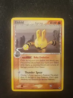 Elekid (Delta Species) 48/101 Dragon Frontiers Pokemon MP/HP - Image 1