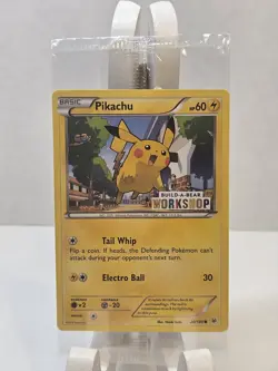 Pokemon TCG Pikachu Build-A-Bear Workshop Promo 20/108 Promo Promo Sealed - Image 1