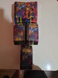 5x Pokemon TCG Phantasmal Flames Mega Charizard 3X and 2Y Tins Sealed - Image 4