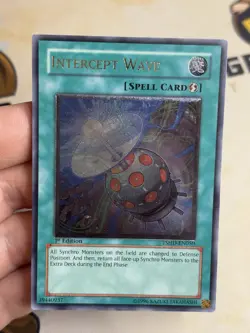 Intercept Wave TSHD-EN050 1st Edition Ultimate Rare YuGiOh! NM - Image 2