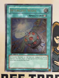 Intercept Wave TSHD-EN050 1st Edition Ultimate Rare YuGiOh! NM - Image 3
