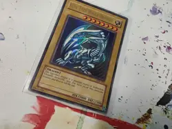 Yugioh TCG Blue-Eyes White Dragon Legend of Blue Eyes White Dragon LOB-EN001 - Image 2