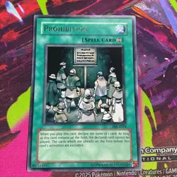 Prohibition rare PSV-E039 Yugioh NM - Image 1