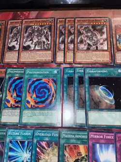 Complete Machina Ancient Gear Edison Deck Yugioh Gearframe Staples Fusions More - Image 3