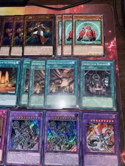 Complete Machina Ancient Gear Edison Deck Yugioh Gearframe Staples Fusions More - Image 5