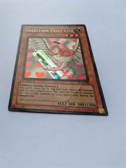 Injection Fairy Lily 1st Edition LOD-100 Secret Rare Yu-Gi-Oh! Card - Image 2