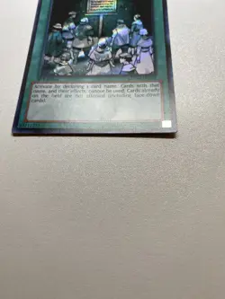 Yugioh Prohibition 1st Edition Secret Rare LCYW-EN267 MP - Image 2