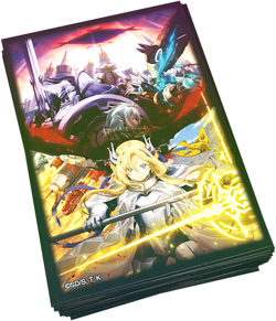 * 2x Packs Sleeves Yugioh The Fallen & The Virtuous 50ct - Image 1
