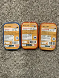 One Piece Tin Pack Set Vol 2 Set of 3 | TS-02 OP-13 | Sealed Bandai English - Image 2