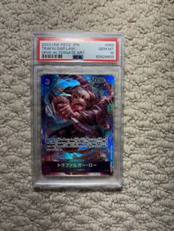 ONE PIECE JPN OP05 AWAKENING OF THE NEW ERA #069 TRAFALGAR LAW ALT ART PSA 10 - Image 1
