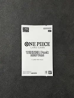 One Piece Card Game Winner Pack 2026 Vol 2 SEALED - Image 1
