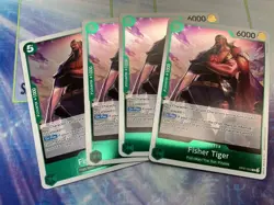 Fisher Tiger OP07-032 X4 500 Years In The Future One Piece TCG Card Game - Image 1