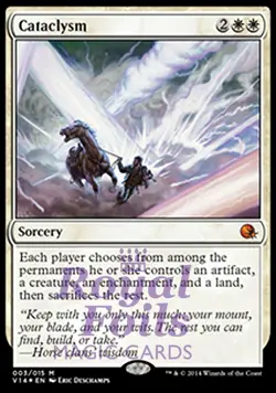 Cataclysm 1x FOIL MTG FTV From the Vault Annihilation MINT white - Image 1