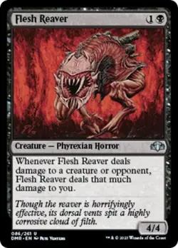 Flesh Reaver - Near Mint MTG Dominaria Remastered - Image 1