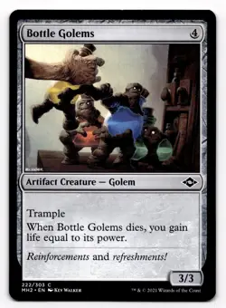 MTG Modern Horizons 2 Bottle Golems 222/303 Magic the Gathering - Image 1