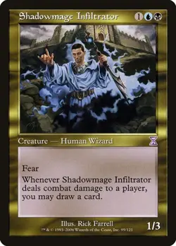 2x Shadowmage Infiltrator Time Spiral LP MTG - Image 1