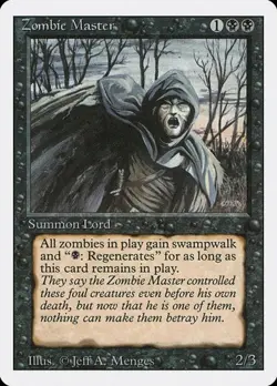 Zombie Master Revised Edition LP MTG - Image 1