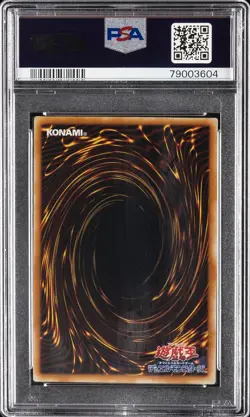 2001 YU-GI-OH! JPN SPELL OF MASK #SM36 SPIRIT OF THE BREEZE PSA 10 - Image 2