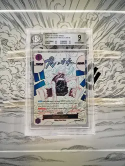 Gear Two OP11-080 OP11 A Fist Of divine Speed One Piece card Beckett 9 English - Image 1