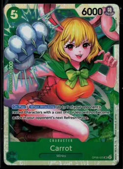 Carrot (Reprint) OP08-023 Premium Booster -The Best- Vol. 2 Super Rare One Piece - Image 1