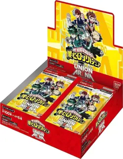 Union Arena TCG Booster Box MY HERO ACADEMIA MHA UA10BT - JAP JAPANESE - Image 1