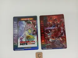 Rurouni Kenshin SAKAMOTO DAYS Promo Action Point Card Set Union Arena Carnival - Image 1