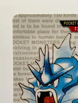 Gyarados Carddass Green & Red 1996 Bandai Japanese Pokemon Cards NM- - Image 5