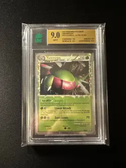 Yanmega (Prime) - 98/102 - Ultra Rare HGSS - Triumphant MNT 9 Mint Card - Image 1