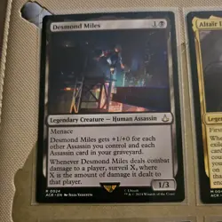 Magic The Gathering: Assassin’s Creed 7 Rares Card Lot Ledgendary Characters - Image 2