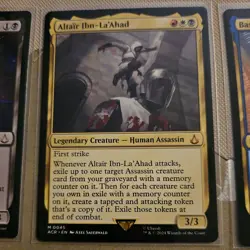 Magic The Gathering: Assassin’s Creed 7 Rares Card Lot Ledgendary Characters - Image 3