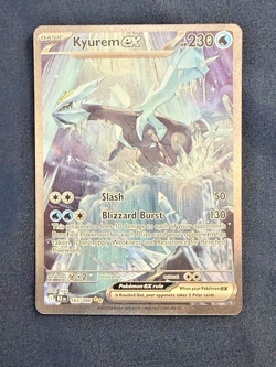 Kyurem ex 165/086 SIR Black Bolt Pokemon Card NM - Image 1