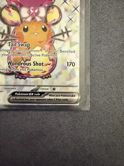 Pokemon Dedenne EX TCG Scarlet & Violet Paldea Evolved Holo Card 239/193 - Image 4