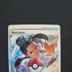 Pokemon TCG Paldean Fates Nemona Special Illustration Rare Card 238/091 - Image 2
